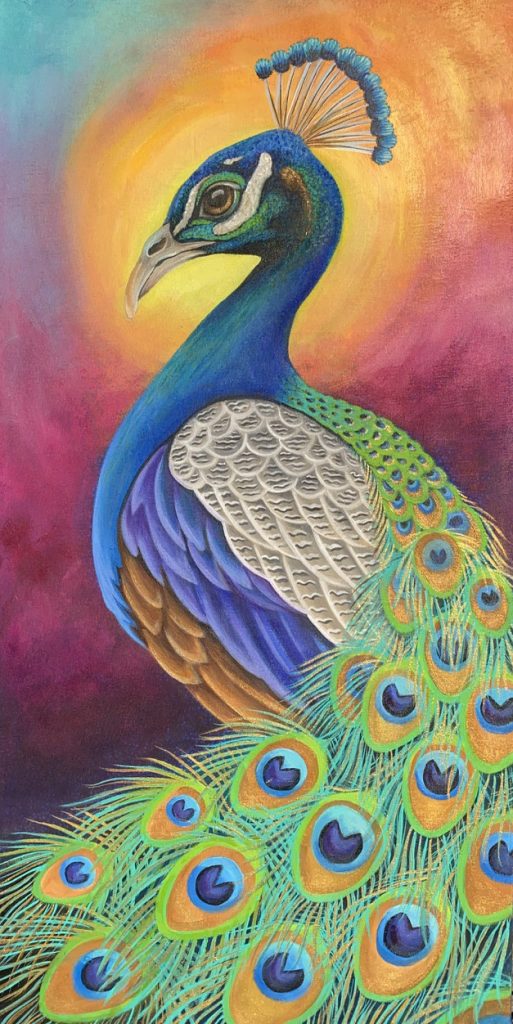 Peacock Painting