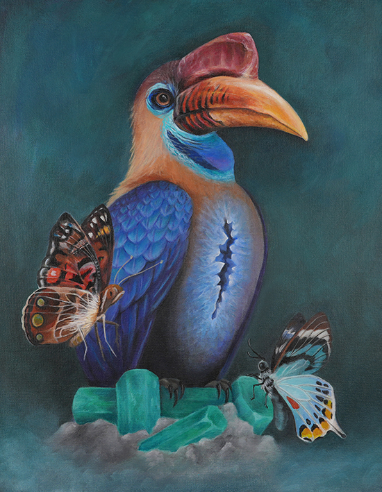 Hornbill Painting