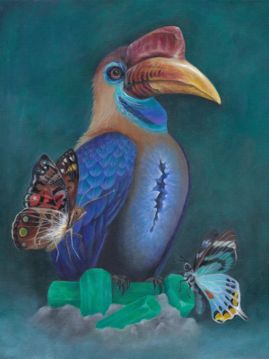 HornBill Painting